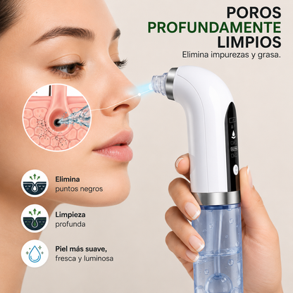 Extractor de espinillas a vapor | tu rutina facial de manera profesional desde casa.